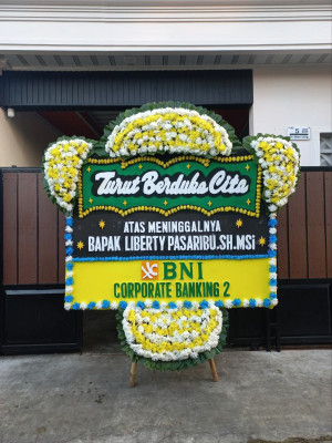 Papan Bunga Duka di Lampung Utara