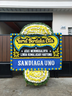 Papan Bunga Duka di Lampung Utara