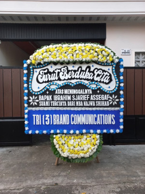 Papan Bunga Duka di Lampung Utara
